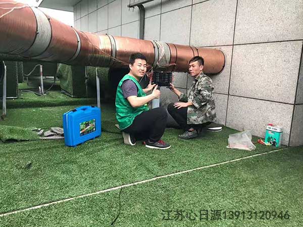 鹽城明城錦江大酒店沃肯電脈沖阻垢系統(tǒng)安裝案例