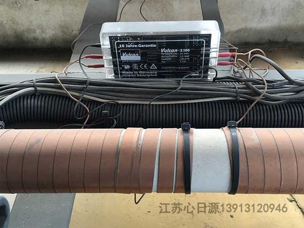 鹽城明城錦江大酒店沃肯電脈沖阻垢系統(tǒng)案例1