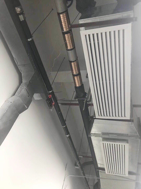 沃肯電脈沖阻垢系統(tǒng)安裝在酒店